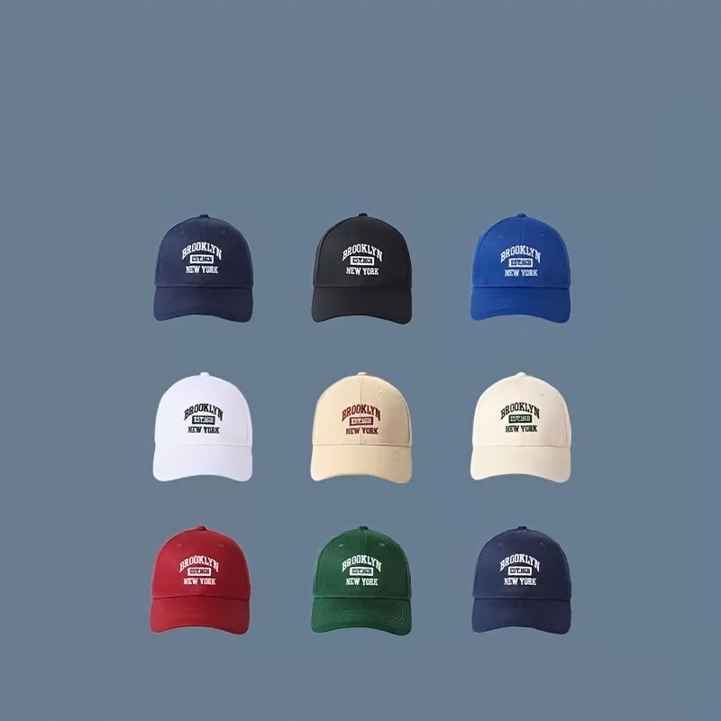 Wide Brim Men's Baseball Cap Sun Protection Duckbill Hat
