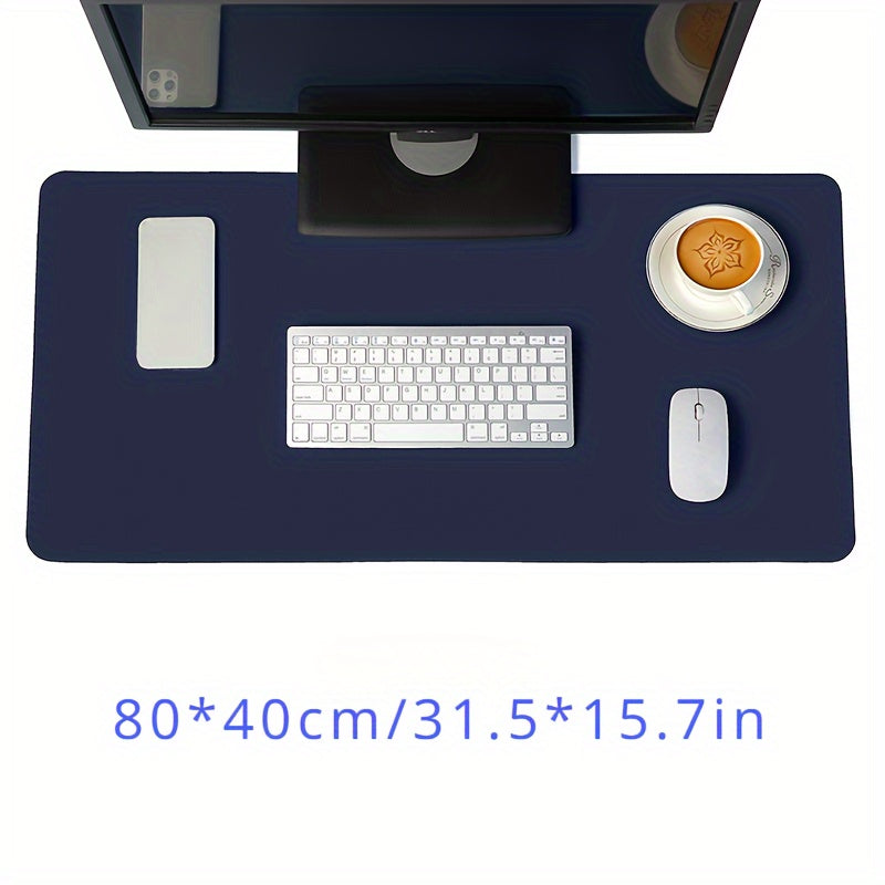 PU Desk Mat Office Desk Pad Protector Waterproof Mouse Mat