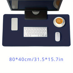 PU Desk Mat Office Desk Pad Protector Waterproof Mouse Mat