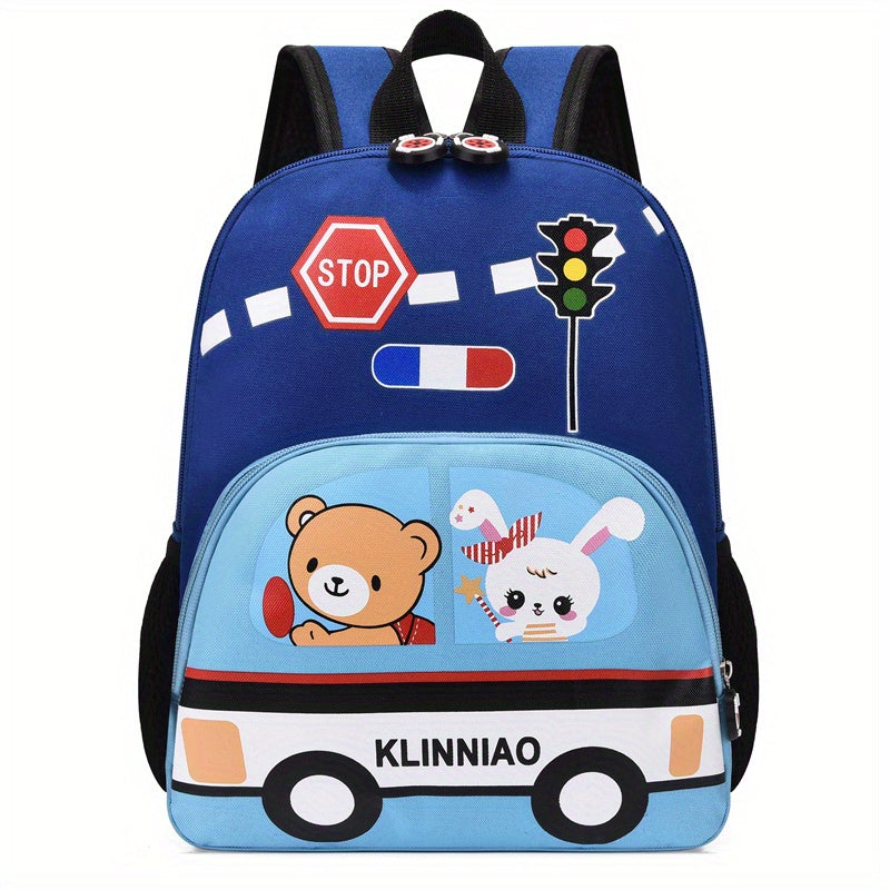 Kids Cartoon Backpack Waterproof Kindergarten Schoolbag
