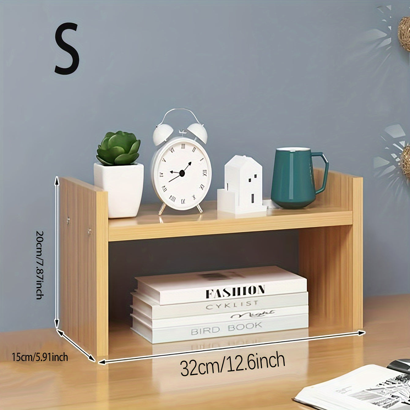 1pc Minimalist Desktop Storage Rack Kitchen Seasoning Office Storage