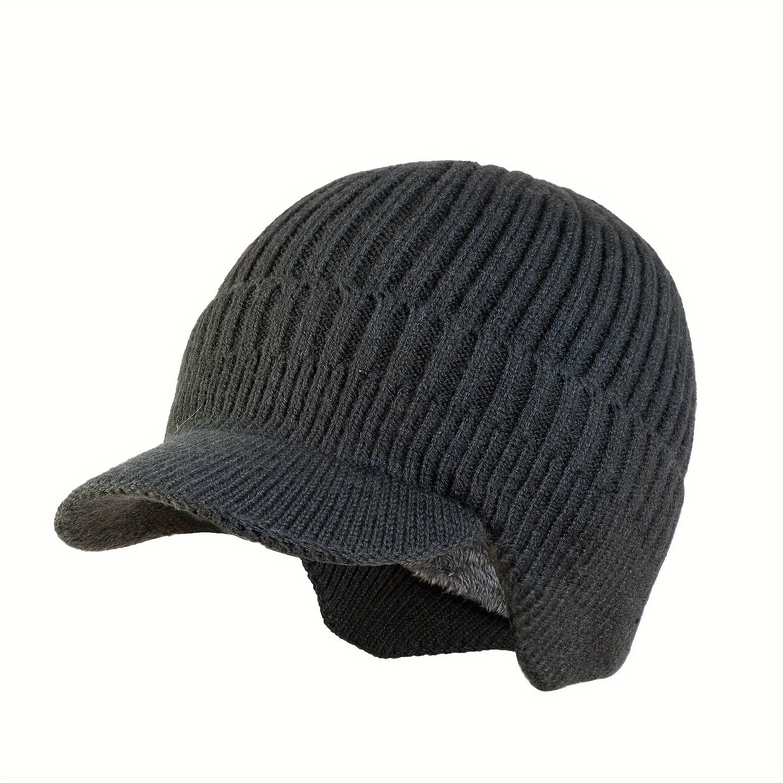 Men's Knitted Cap Winter Outdoor Windproof Ear Protection Warm Hat