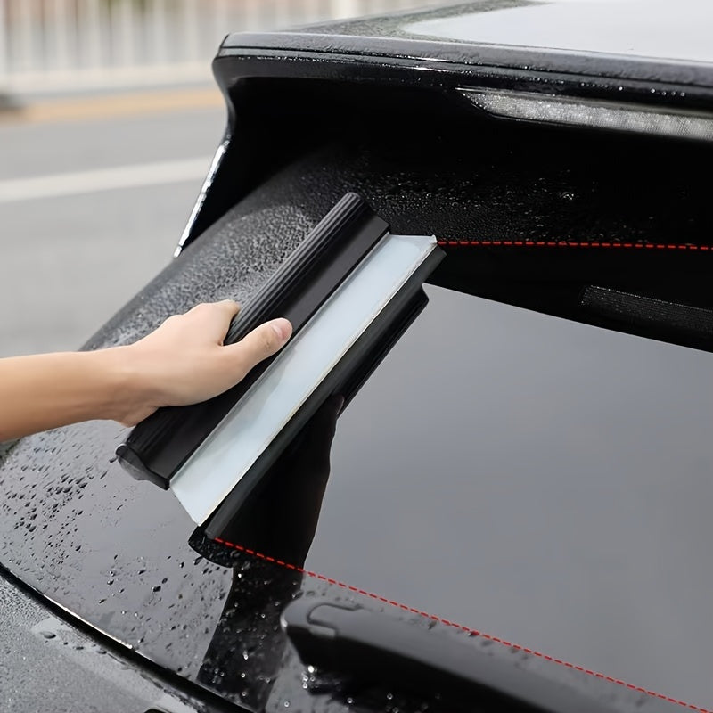 Car Water Scraper Detailing Supplies Silicone Windshield Wash Scraper Tool