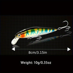 Sinking Minnow Lure Long Casting Fishing Tackle Freshwater