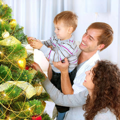 8m Christmas Tree Faux Pearl Garland Roll DIY Holiday Decoration