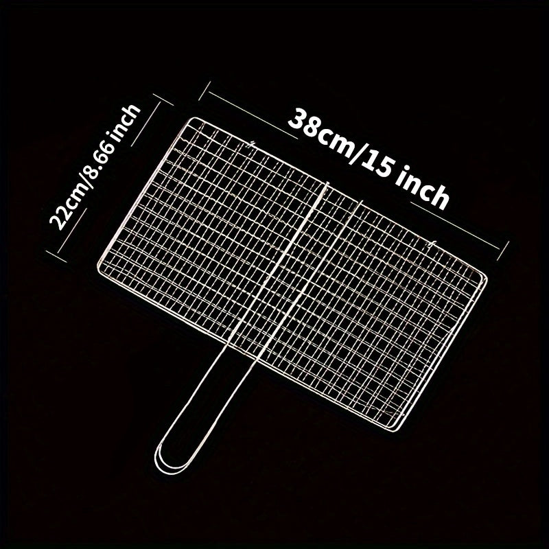 Stainless Steel Grilled Fish Clip for Outdoor BBQ