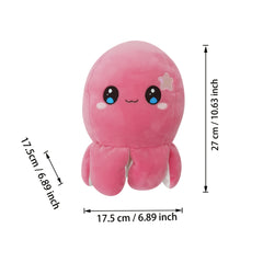 Cuddly Octopus Plush Toy Soft & Cozy Pink 10.5 Inches Octopus Decor