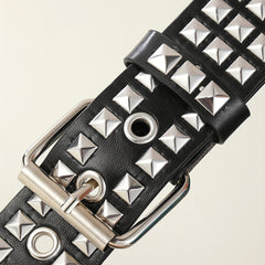 Rivet Pin Buckle Style Belt Punk Belt For Men