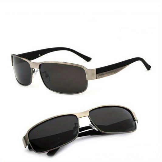Men's Polarized Square Sunglasses UV Protection