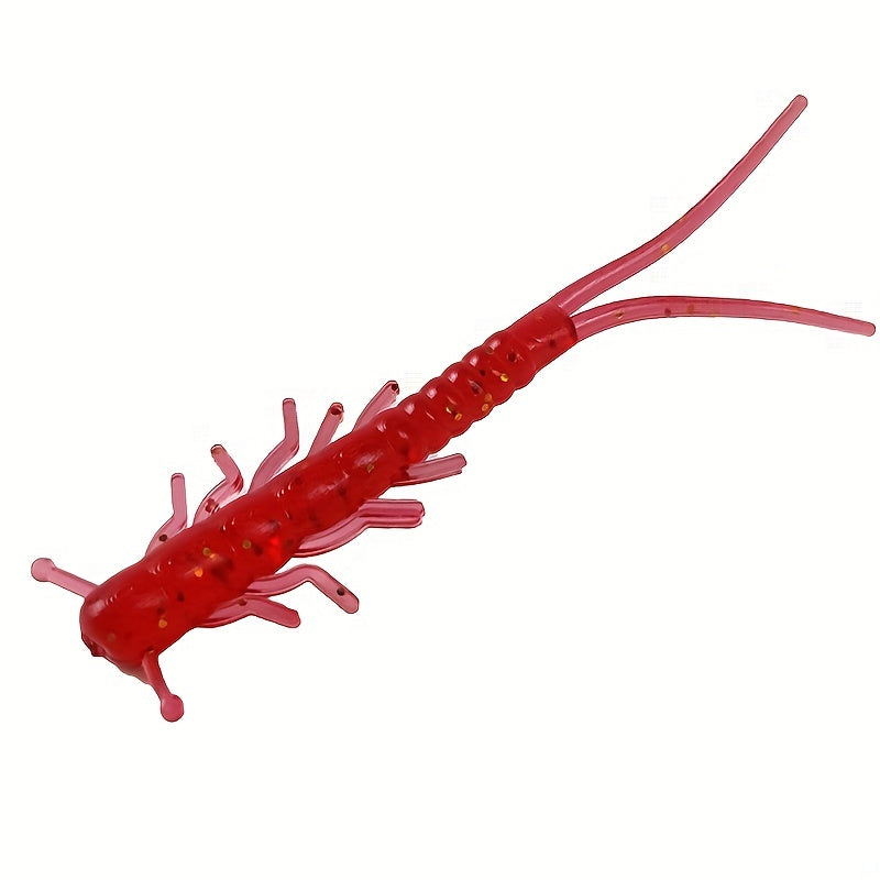 10pcs Worm Fishing Lures for Freshwater & Saltwater Fishing