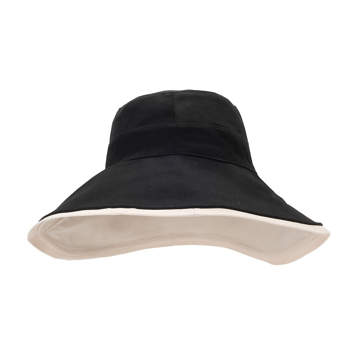 Cotton Sun Hat Double Sided Bucket Hat