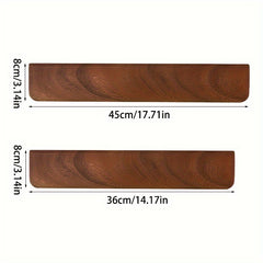 Walnut Wood Keyboard Wrist Rest for 98/104 Key Mechanical Keyboards