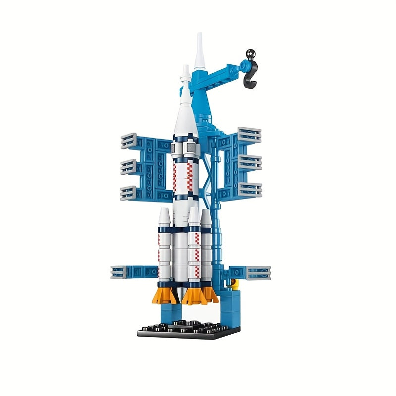 STEM Rocket & Shuttle Engineering Blocks Kit for Kids 6+
