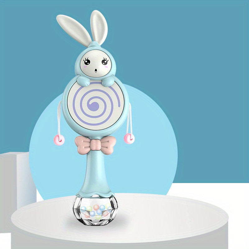 Baby Bell Drum Rabbit Hand Shake Bell Toy