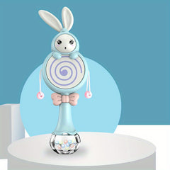 Baby Bell Drum Rabbit Hand Shake Bell Toy
