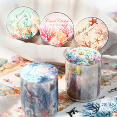 Forest Ocean Adventure Series PET Adhesive Tape