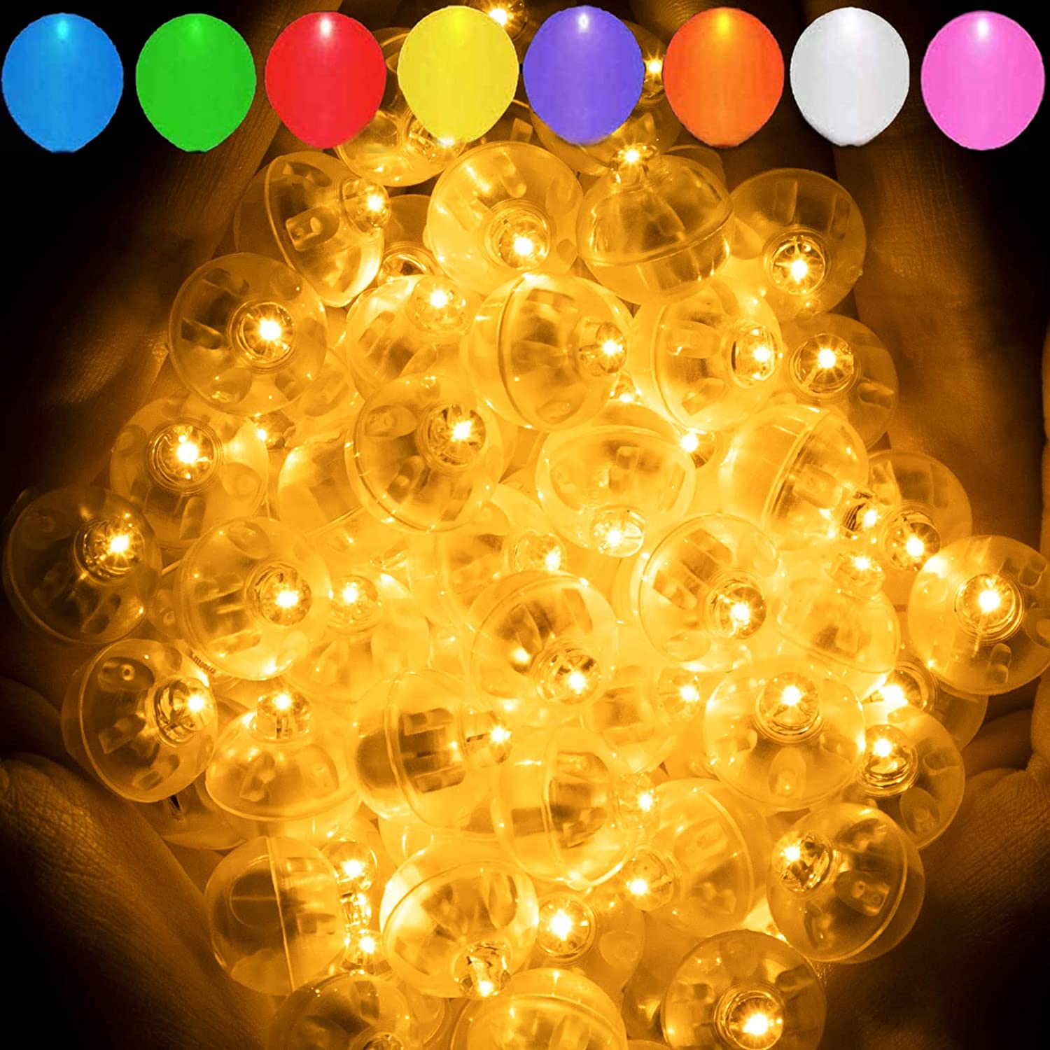 20PCS 9 Balloon Lights LED Flash Lamps Festive Decoration