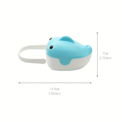 Cartoon Whale Pacifier Holder with Dustproof Box