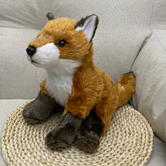 Realistic Fox Plush Toy - Soft Stuffed Animal for Boys