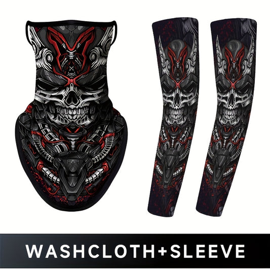 Cycling Mask Sun Protection Viscose Sleeves Men's Motorcycle