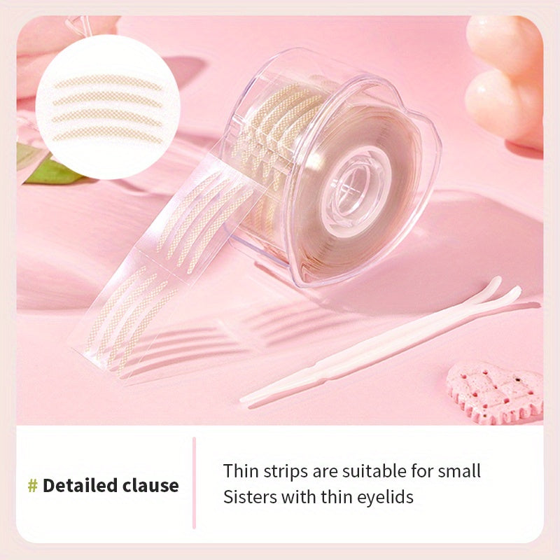 600 Pairs Waterproof Double Eyelid Stickers Natural Look