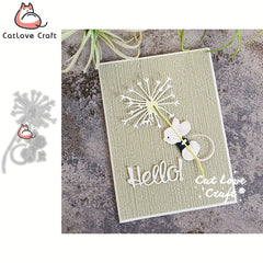 1pc Mouse Metal Cutting Dies Scrapbooking Mold Stencil Die Cuts DIY Craft