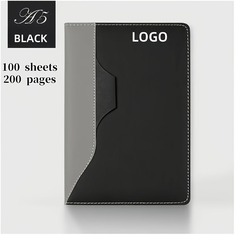 Custom A5 Business Notebook with Name - Office Gift for Clients