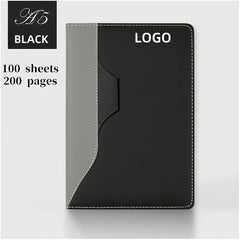 Custom A5 Business Notebook with Name - Office Gift for Clients