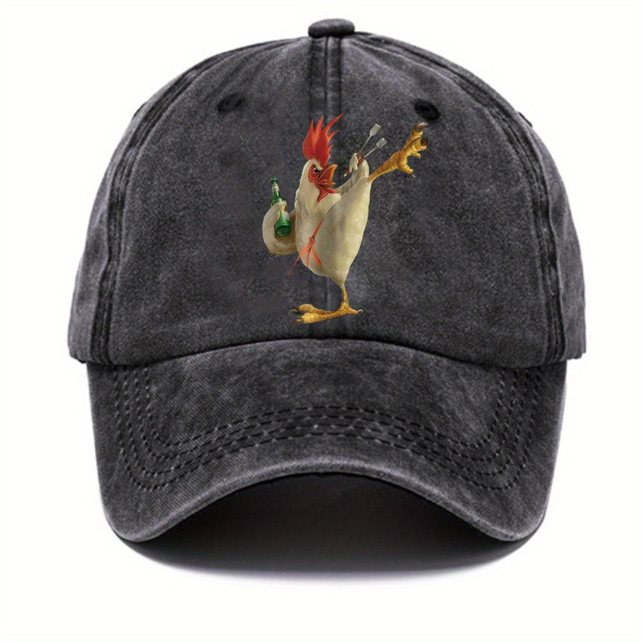 Chicken Pattern Sun Protection Baseball Hat Unisex