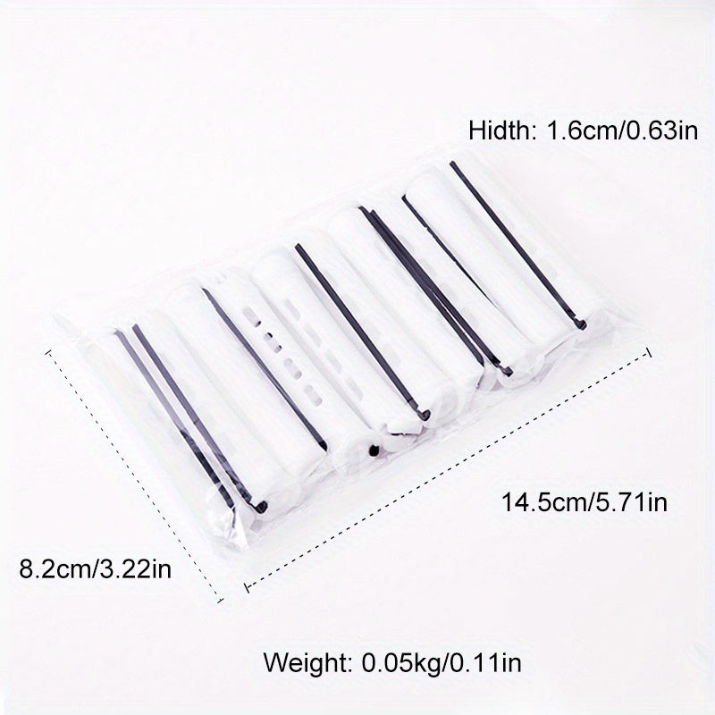 10 Pcs Cold Wave Rods Hair Curling Roller Hairdressing Tools