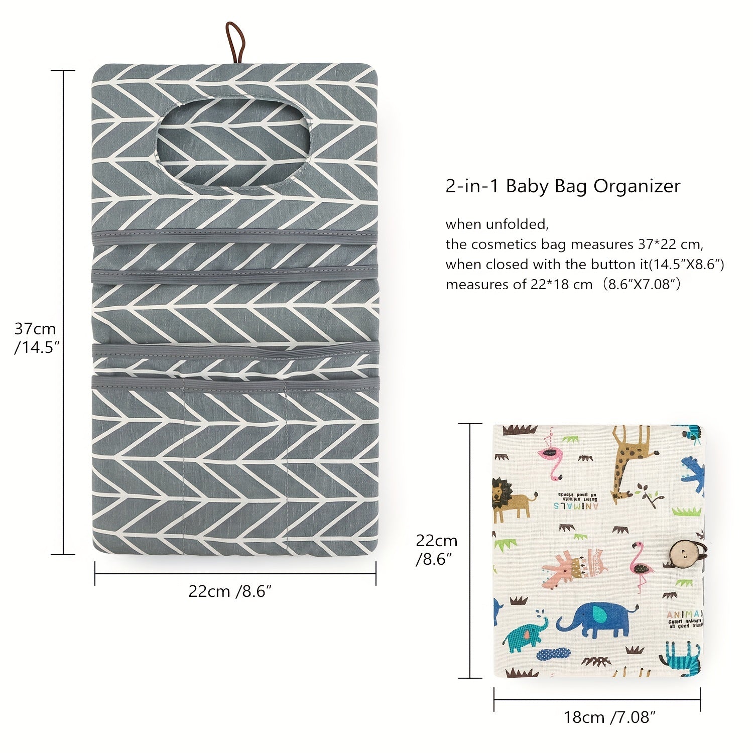 Baby Diaper Storage Bag Wet Wipe Box Portable Wash Bag