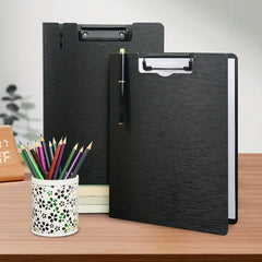 A4 Clipboard Folder Foldover Clipboards - Hard Shell File Flip Writing Pad
