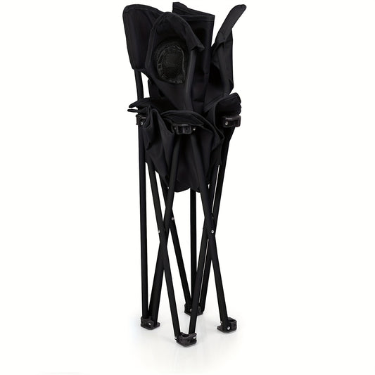 Portable Camping Chair Lightweight with Pocket & Bottle Holder