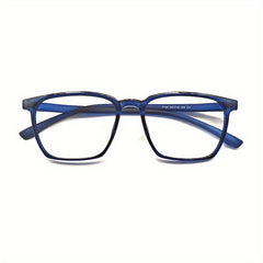TR90 Square Frame Anti Light Glasses Casual Eyeglasses For Men