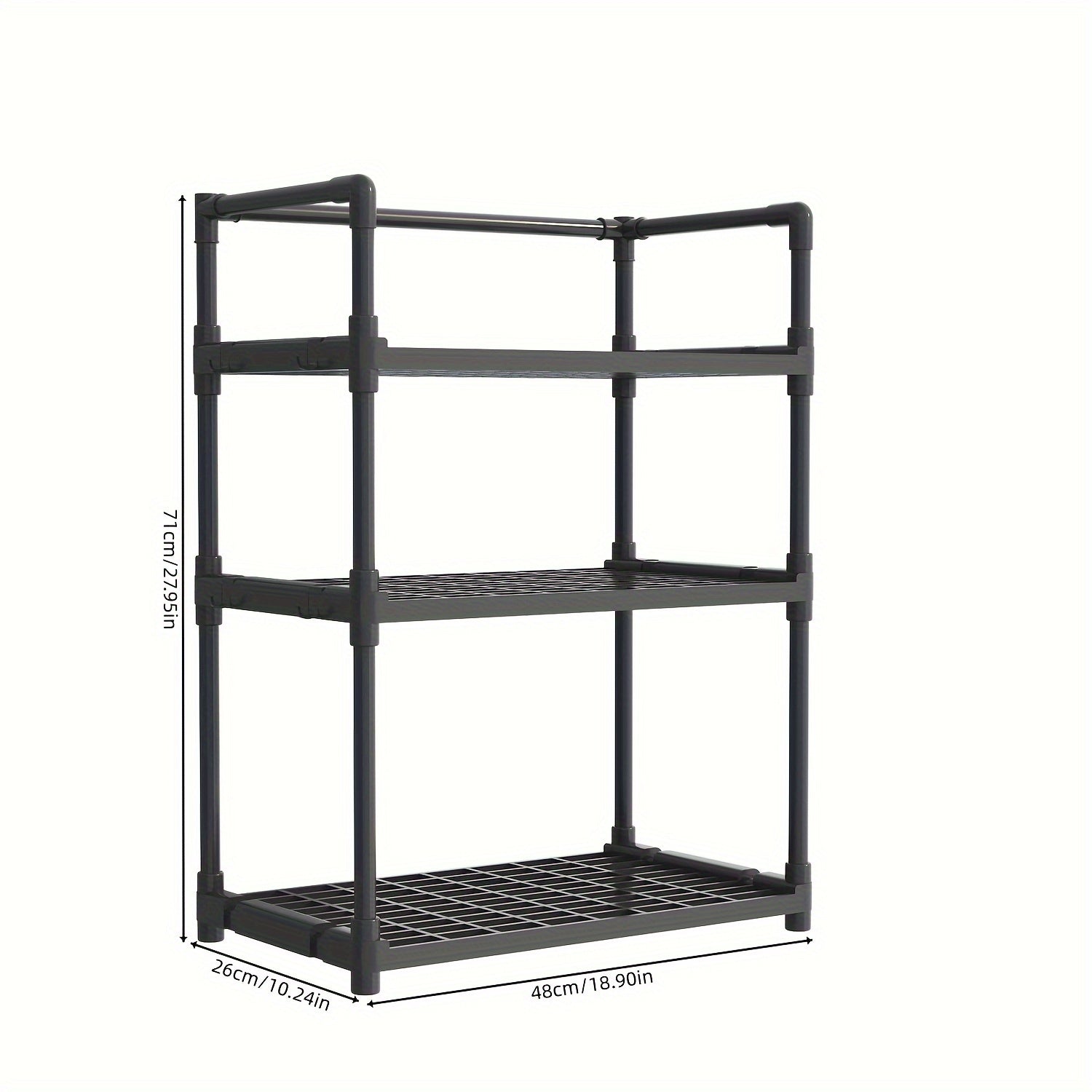 3 Layer Seasoning Rack Multifunctional Storage for Kitchen Countertop