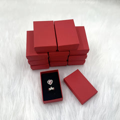 12pcs Ring Set Box Earrings Ear Stud Packaging Box Jewelry Accessories Box