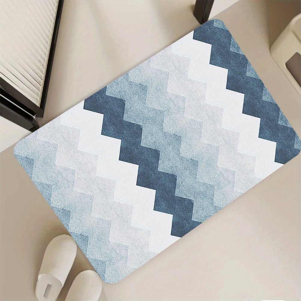 Geometric Rug Floor Mat Soft Living Room Carpet Non-slip Kitchen Floor Rug