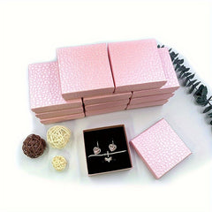 12pcs Jewelry Set Box Earrings Ear Stud Pendant Packaging Box