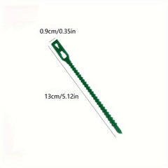 100pcs Adjustable Plant Twist Ties Flexible Plastic for Secure Vine
