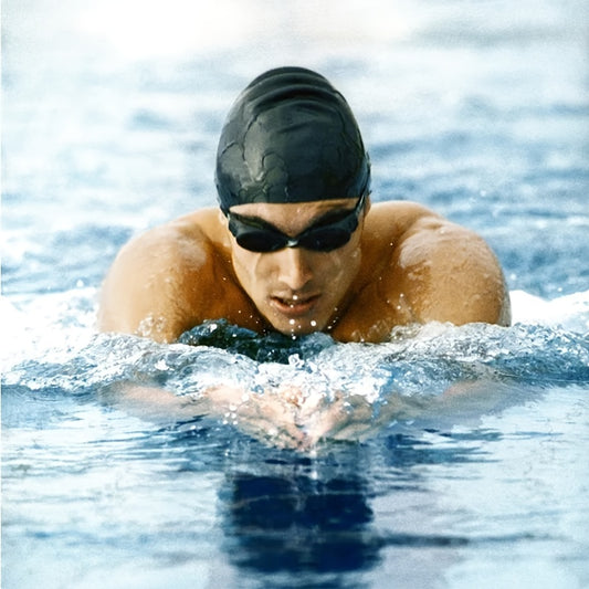 XL Silicone Swimming Cap for Comfortable Fit
