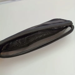 Breathable Mesh Makeup Brush Pouch Toiletry Bag Travel Toothbrush Bag