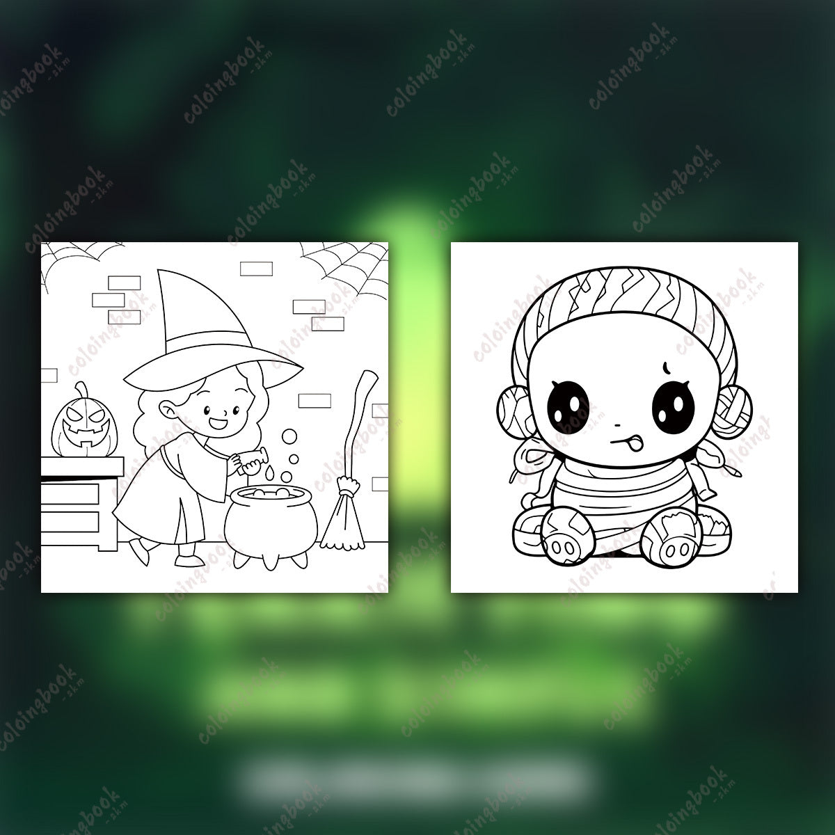 Frightening Coloring Book for Adults