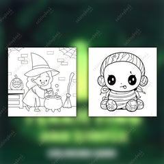 Frightening Coloring Book for Adults