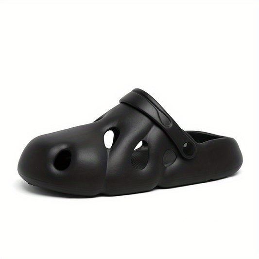 Men's Lightweight Comfy Clogs Hollow Out Non Slip Garden Shoes