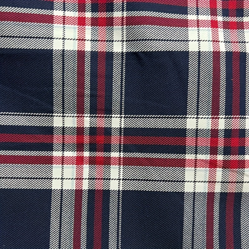 1 Yard Woven Plaid Cotton Plaid for Patchwork DIY Craft Sewing