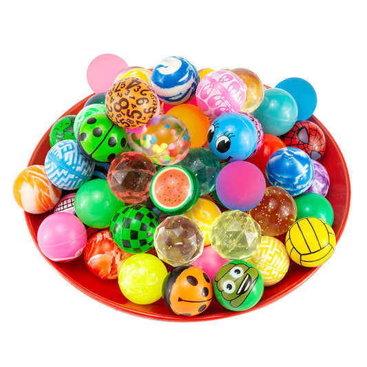 20 Colorful Small Rubber Bouncy Balls Bulk Prizes Birthdays Gift Vending Machine