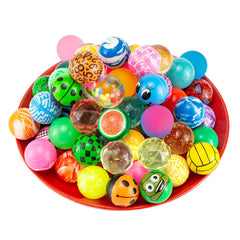 20 Colorful Small Rubber Bouncy Balls Bulk Prizes Birthdays Gift Vending Machine