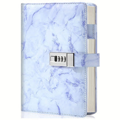 Lockable Leather Journal With Combination Lock