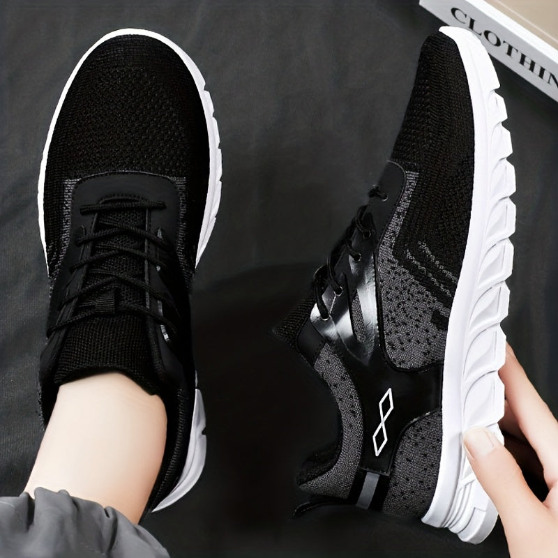 Thick Sole Shock Absorption Mesh Sneakers Lightweight