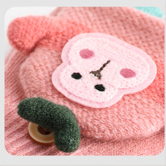 Kids Warm Cartoon Flip Gloves Outdoor Autumn Winter